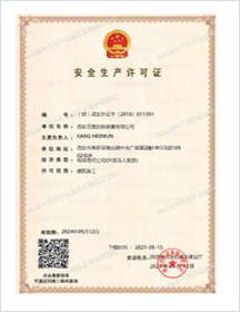 China – Safety production permit